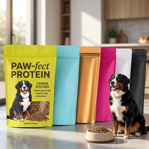 Bolsas de Plástico con Cierre Hermético y Logotipo Personalizado de Fábrica, Bolsas Resistentes a la Humedad para <span class=keywords><strong>Carne</strong></span> Seca, Aperitivos, Nueces, Semillas - Product Image 5