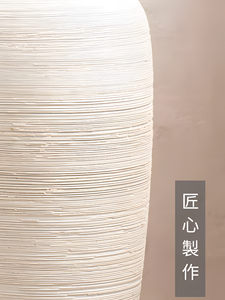 Vaso da Terra in Porcellana Cinese Resistente alle Alte Temperature, Grande Vaso in Ceramica Bianca Smaltata per Fai da Te - Product Image 6