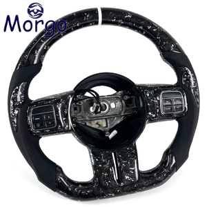 Volante Deportivo Personalizado de Fibra de Carbono Forjado Blanco para Jeep Wrangler JK <span class=keywords><strong>Rubicon</strong></span> 4x4 Sport Grand Cherokee SRT8 (2011-<span class=keywords><strong>2016</strong></span>) - Product Image 2