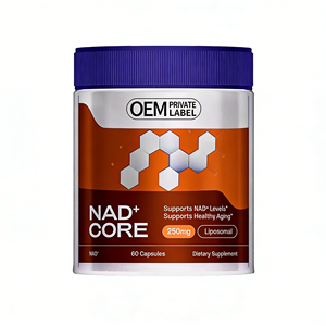ODM/OEM Marque Privée Personnalisée Liposomal NAD <span class=keywords><strong>CORE</strong></span> Lipo Supplément NAD de Haute Pureté pour la Peau, l'Énergie, la Concentration - Product Image 1