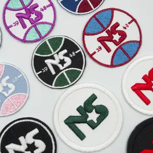 custom whole small and cute embroidered patches for garment