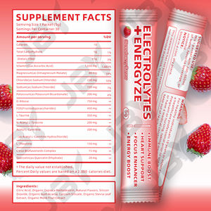 Paquetes de <span class=keywords><strong>Polvo</strong></span> Electrolítico de Marca Privada OEM/ODM, Suplemento Sin Azúcar <span class=keywords><strong>para</strong></span> la Recuperación Muscular y la Energía, Suministro al por Mayor a Granel - Product Image 6