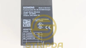 Module moteur industriel simple 6SL31201TE130AA3 6SL3120-1TE13-0AA3 3A pour système de disjoncteur - Product Image 6