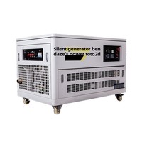 Daze Power 25 kW Modell TOTO25-S 220/380V Wassergekühlter Benzingenerator mit Geschlossenem Rahmen Stabile Leistung Notstromversorgung Tierhaltung Landwirtschaft