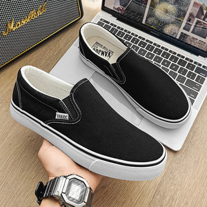 Mocassins à plateforme unisexe en toile respirante pour le travail, style décontracté, couleur unie, printemps-automne - Product Image 4