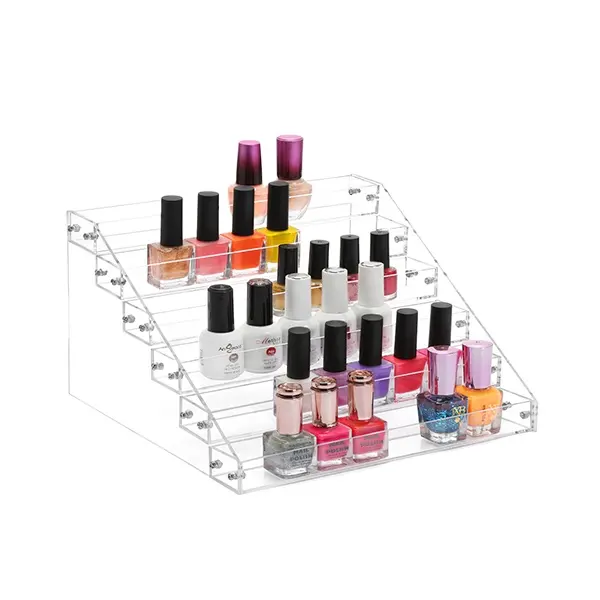 High Quality Customized Clear Acrylic Cosmetic Display Case for Sale