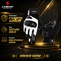 Gants de moto en cuir véritable, gants de conduite à doigts entiers, respirants, compatibles avec les écrans tactiles, protection pour les quatre saisons