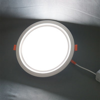 Nouveau design Éclairage intérieur encastré Plafond rond Panneau lumineux à led Downlight réglable