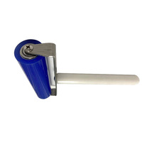 ALLESD Rouleau de nettoyage de sol en silicone réutilisable pour espaces étroits, idéal pour l'élimination de la poussière dans les salles blanches