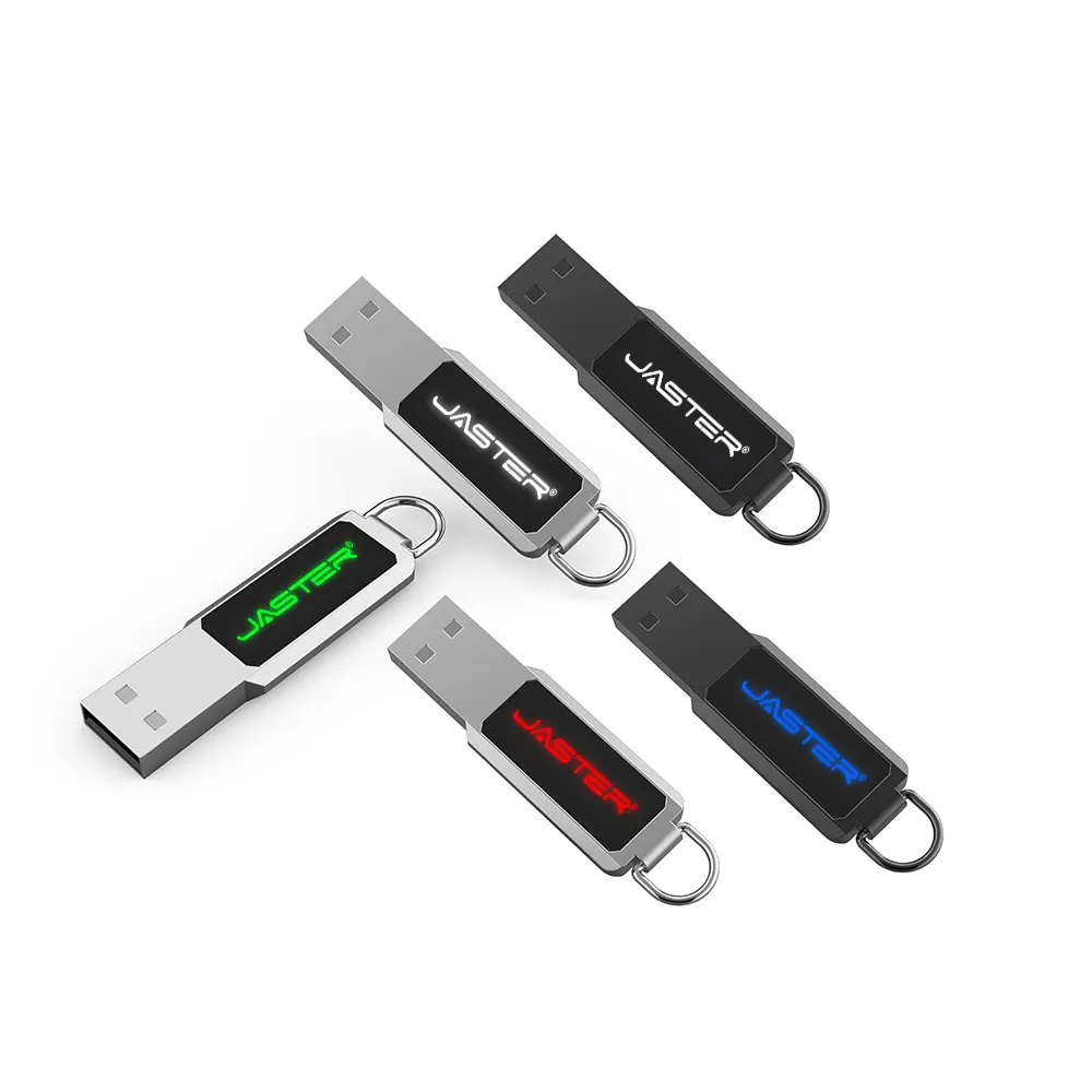 Custom Memoria ad alta velocità Usb Flash Drive 3.0 metallo Pendrive regali aziendali 2.0 lo chiavetta Usb Memory Stick con Led u disk