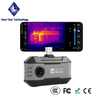 Caméra thermique P1, résolution 320*240 X³IR, 600 ℃   Caméra thermique haute température pour iPhone et téléphone Android, Thermal Master HVAC