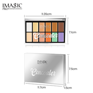 Chất lượng tốt nhất bán buôn iMagic trang điểm tự nhiên lông mày che khuyết điểm Pallet Orange <span class=keywords><strong>Corrector</strong></span> Kem che khuyết điểm pallette - Product Image 6