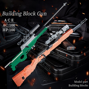 Súng đồ chơi AK47 bán chạy tại nhà máy - Mô hình súng thông minh chơi game bắn gà - Đồ chơi lắp ráp - Product Image 2