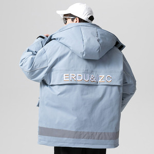 Couleur unie rembourrage chaud vers le bas de veste hommes vestes militaires <span class=keywords><strong>pour</strong></span> les hommes <span class=keywords><strong>manteau</strong></span> <span class=keywords><strong>d</strong></span>'<span class=keywords><strong>hiver</strong></span> hommes veste - Product Image 6