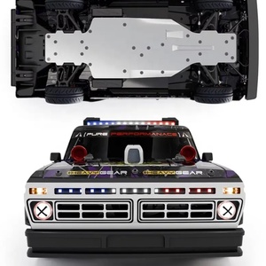 Coche de Derrape RC 1/10 2WD 4WD Conmutable con Giroscopio <span class=keywords><strong>ESP</strong></span>, <span class=keywords><strong>Servo</strong></span> de 6KG, Alcance de 300m, Carrocería de PVC Totalmente Proporcional, Camioneta de Control Remoto - Product Image 5
