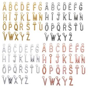 Los accesorios de joyería de aleación de bricolaje en varios colores se están vendiendo bien. Colgante Hebilla Langosta Colgante Letra Inglesa 26 Letras - Product Image 3