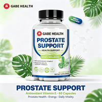 OEM Özel Etiketli Prostat Destek Kapsülleri 60 Adet Vitamin E Antioksidan Prostat Sağlığı İdrar Yolu Canlılığı Erkekler İçin Özel Üretim