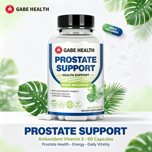 Capsules de soutien de la prostate à marque privée OEM, 60 unités, <span class=keywords><strong>Vitamine</strong></span> E Antioxydante, Santé de la prostate, Vitalité urinaire pour hommes, Personnalisable - Product Image 1