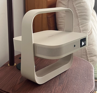 Projecteur intelligent avec cardan, 1080P HD, mise au point automatique et évitement d'obstacles, mini-projecteur pour films en extérieur et à domicile