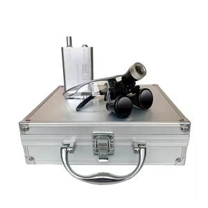 Lupa binocular quirúrgica Dental con faro LED lupas quirúrgicas lupa médica 2.5X 3.5X lupa - Product Image 1