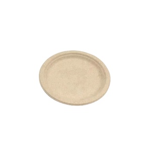 Assiette Écologique Compostable en Bagasse de Canne à Sucre Jetable pour Événements Festifs et Anniversaires (Vente en Gros) - Product Image 1