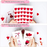 Jeux de fête de la Saint-Valentin Pafu, fournitures et cadeaux, bingo pour 32 joueurs, cartes de bingo pour la Saint-Valentin pour enfants et adultes