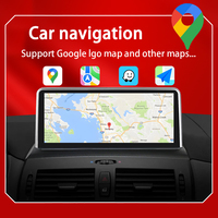 Système audio de voiture Android 14 avec GPS intégré, DSP, écran 1920x720, émetteur FM, 6 Go de RAM pour BMW X3 E83, CarPlay, 4G, WiFi, 1 an