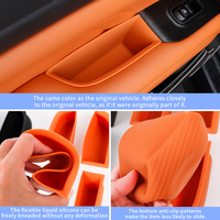 Boîte de rangement en silicone pour poignée de porte de voiture, plateau organisateur pour poignée intérieure, compatible avec Haval H9 2ème génération, pièces de garniture intérieure