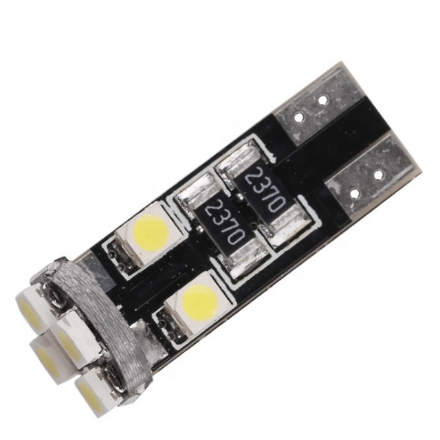 High Power 9W T10 SMD LED Bulb Canbus Compatible Cob Light Source Factory Price White Yellow Green Car Light Accessories CE