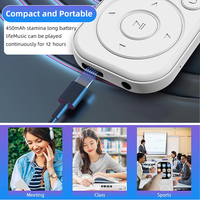 Lecteur MP3/MP4 Bluetooth 2025 avec Écran IPS HD pour Amateurs de Musique, Prise en Charge WAV et Fonction d'Enregistrement, Lecteur Audio Portable