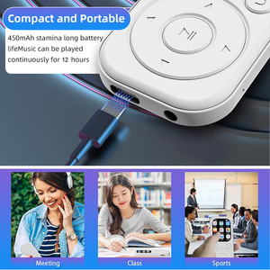 Reproductor de Música <span class=keywords><strong>MP3</strong></span>/MP4 BT 2025 con Pantalla IPS HD para 5.0 WAV, Reproductor de Audio Portátil con Función de Grabación para Amantes de la Música - Product Image 4