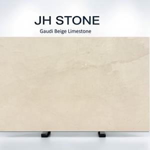 Piedra Caliza Beige <span class=keywords><strong>Gaudi</strong></span> |   Base Cálida con Textura Fósil Sutil |   Revestimiento de Paredes y Pavimentación para Proyectos de Villas, Corte Personalizado a Medida - Product Image 1
