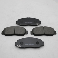 Plaquettes de frein avant en céramique 45022-SDD-A00 GDB3268 PAD1187 pour Honda Accord Civic CR-V 2003-2015, faible émission de poussière, freinage silencieux, remplacement