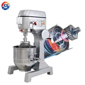 Impastatrice Elettrica Commerciale a Spirale da 20L con Ciotola in Acciaio Inox, Due Velocità Regolabili, per Impastare Latte, Farina, Grano, Mais, Pizza - Product Image 1