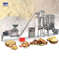 Machine à broyer le gingembre, la farine de plantain, de piment rouge et d'ail micro
