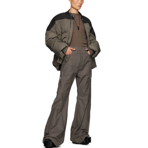Gray Organic Cotton <strong>Moleskin</strong> <strong>Trousers</strong> Custom High Quality Latest Fashion Design Pants&amp;<strong>trousers</strong> for <strong>Men</strong> - Product Image 4