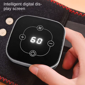 Sabuk pijat pinggang pemanas nirkabel, pelindung pinggang fisioterapi elektrik - Product Image 6