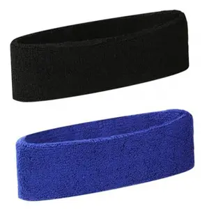 Chất Lượng Cao Mềm Mại Thoáng Khí Thoải Mái Cotton Thể Thao Ban Nhạc Đầu Sweatband Cho Chạy Đi Bộ Đường Dài Tập Thể Dục Yoga Tập Thể Dục Tập Thể Dục