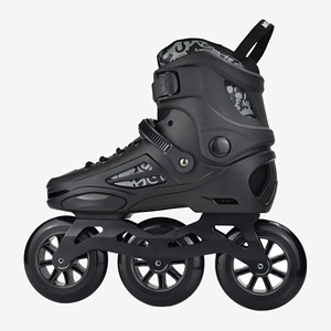 Patins à roulettes en ligne de haute qualité, gratuits, 90 mm ou 100 mm, <span class=keywords><strong>3</strong></span> roues, patins de slalom professionnels, patins de vitesse en ligne freestyle, patins à <span class=keywords><strong>3</strong></span> roues - Product Image 4