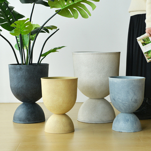 Nouvelle collection de pots en plastique, vente directe <span class=keywords><strong>d</strong></span>'usine, grands pots en forme de tasse, pots modernes pour arbres, pots à fleurs <span class=keywords><strong>d</strong></span>'intérieur et <span class=keywords><strong>d</strong></span>'extérieur - Product Image 3