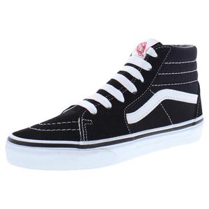 Zapatillas de Skateboarding con Cordones para Niños Sk8-Hi PS, Color Negro y Blanco, con Cuello Acolchado - Product Image 1