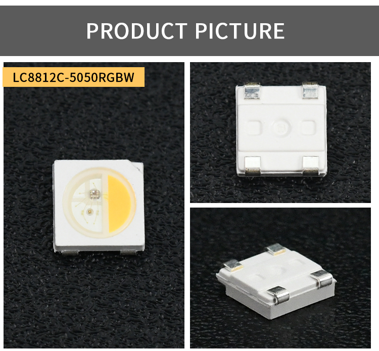 Smart Chips LED 5050 Light IC Buit-in 4pin 5v SMD 5050 RGBW SK6812 Ws2812 Ws2812b Led Chip