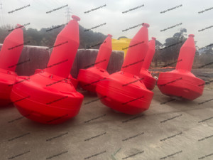 Phao điều hướng phao nổi biển phao năng lượng mặt trời được hỗ trợ LED-Lit bền cho đánh dấu tuyến đường biển - Product Image 4