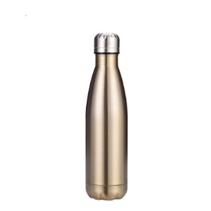Stainless steel water bottle 500ml 750ml thermos cola shape vacuun flask water bottle - Product Image 1