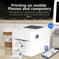 Imprimante thermique directe Xprinter 300B, interface USB, imprimante d'étiquettes de codes-barres de 2,3 pouces, imprimante d'étiquettes d'expédition de bureau