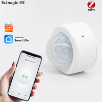 Détecteur de mouvement PIR Zigbee, détecteur infrarouge sans fil intelligent pour le mouvement du corps humain, détecteur de mouvement ZigBee, alarme de sécurité pour la maison intelligente