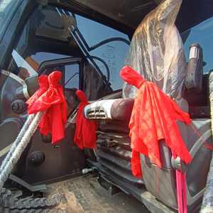 Meilleure vente de pelle sur chenilles Hyundai 220 22TON d'occasion modèle 2023 Excellent état Construction de moteur de boîte de vitesses de moteur PLC - Product Image 4