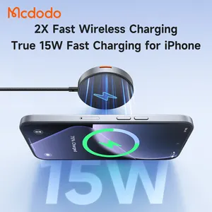 Mcdodo 550 Folding Holder USB-C Magnetic Wireless Fast Charging Charger 15W For Iphone Samsung Mobile Phones Headphones 10W 5W
