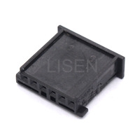 Connecteur audio femelle 6 broches PBT GF 10 pour passerelle automobile TE AMP pour BMW 1-1241370-3