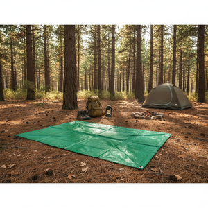 BOX 2 Telo in polietilene 4 x 5 m, verde, 110 g/m2, PRETUL - Product Image 3